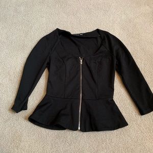 Forever 21 zip up shirt